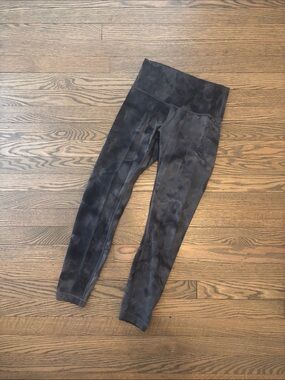 lululemon Black Tie-Dye High-Rise Leggings